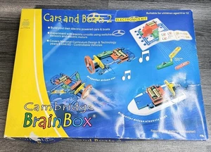 Vintage Cambridge Brainbox Auto e Barche 2 Kit Elettronica Scienza STEM - NUOVO  - Foto 1 di 5