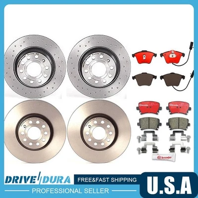 Pastillas de freno de disco delanteras y traseras para Volkswagen CC Foto 1 de 4