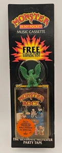Vintage 1992 Monster In My Pocket Music Cassette w/Figurine NOS - Picture 1 of 13