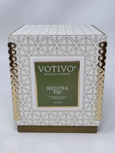 Votivo Holiday Sequoia Aromatic Candle - Medium 10oz Size - Extrem Rare! - Bild 1 von 9