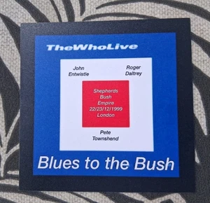 The WHO Event Magnet Shepherds Bush Empire 22 & 23rd Dec 1999 LONDON BTTB - Picture 1 of 2