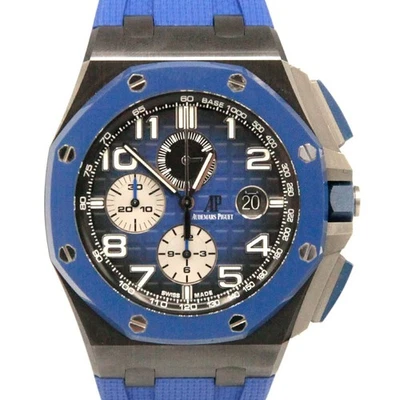 Reloj Audemars Piguet 26405CE.OO.A030CA.01 Royal Oak Offshore azul ahumado BNP Foto 1 de 4