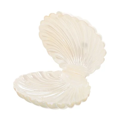 Seashell Ring Candy Containers for Party Favors Chrome Key Bowl - image 1 of 4