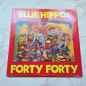 Blue Hippos Forty Forty Vinyl Record Album LP NEW Sealed 1987 - Photo 1/4