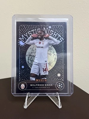 Wilfried Zaha 2023-24 Topps Merlin Uefa Club Competitions - Mystic Nights #MN-13 - Image 1 of 2