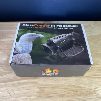 CREATIVE XP Glass Condor IR Monocular 5x Digital Zoom Night Vision New Open Box - Image 1 of 4