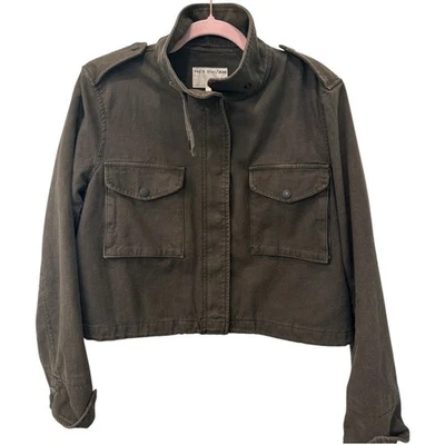 Rag & Bone Jean M15 Olive Green Military Jacket Size M - Image 1 of 4