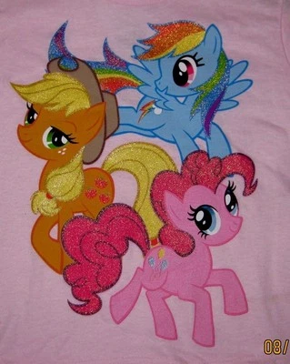 Camiseta My Little Pony Brillo Niño Niño Niñas 2T, 3T o 4T  Foto 1 de 2