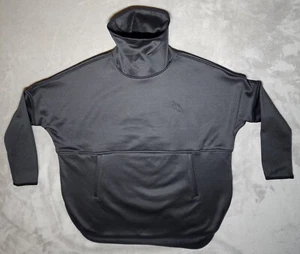 The North Face Poncho Sweatshirt Pullover Canyon Flats Small schwarz meliert Neu mit Etikett - Bild 1 von 15