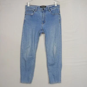 A.Brand Mens Jeans 32W 28L Light Blue Dropped Skinny Stretch Slim Fit Denim - Picture 1 of 12