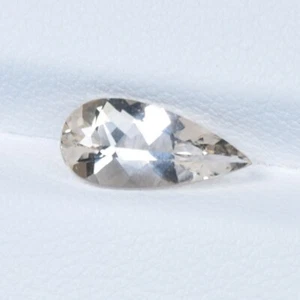 1,28 kt beste Qualität hellpfirsichrosa natürlicher Morganit - Birne....!!! - Bild 1 von 2