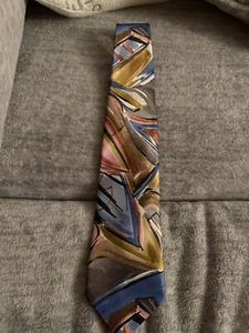 100% Silk Vintage Tie From The Van Gogh Collection - Picture 1 of 3