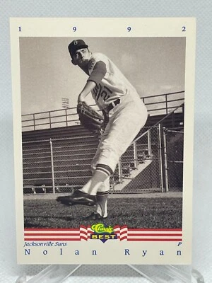 Nolan Ryan 1992 Classic Best #PR1 Insert - Image 1 of 2