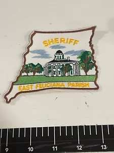 Departamento de Policía del Sheriff de East Feliciana Parish LA Louisiana Parche - Imagen 1 de 3