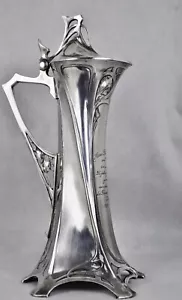 WMF Secesyjna karafka na wino model 258 36cm 1905 Art Nouveau - Zdjęcie 1 z 17