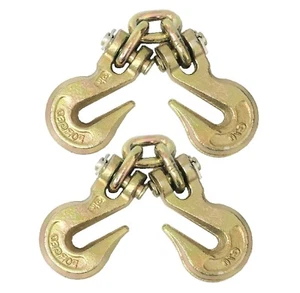 2 Pack 5/16" Double grab HOOK assembly Auto Body Frame Repair - Picture 1 of 2