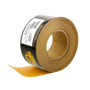 600 Grit Gold Longboard 20 Yards Long by 2-3/4" Wide PSA Self Adhesive Sandpaper - Picture 1 of 5