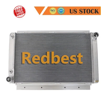 3Rows Aluminum Radiator Fits 1961-1965 63 Lincoln Continental Base 7.0L V8 AT MT Foto 1 de 4