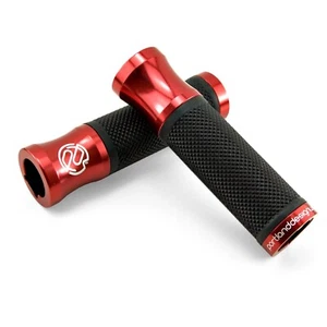 PORTLAND DESIGN WORKS SPEED METAL GRIPS (Red) - Picture 1 of 8