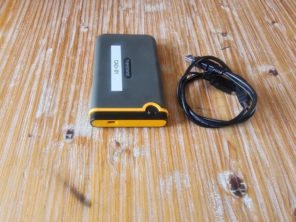 Transcend StoreJet SJ25M2 Protable Hard Drive 500GB USB 2.0 / 4624 - Bild 1 von 4