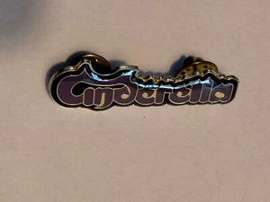 Cinderella logo group metal hardrock glamrock music pin pin's glam rock - Imagen 1 de 2
