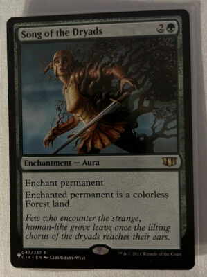 MTG Magic The Gathering Song of the Dryads *Never Played - Image 1 of 2