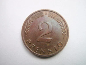 2 Pfennig Münze BRD anno 1965 D - (Bronze.) - Bild 1 von 2
