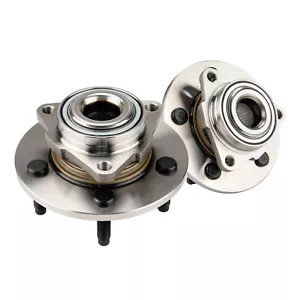 Front Wheel Hub Bearings Pair 2 for 2002-2008 Dodge Ram 1500 3.7L 4.7L 5.7L 5.9L - Bild 1 von 9