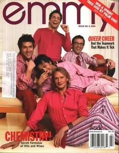 EMMY Magazine - 2004 Issue 2 - Queer Eye - Queer Cheer Teamwork Makes It Tick - Picture 1 of 2