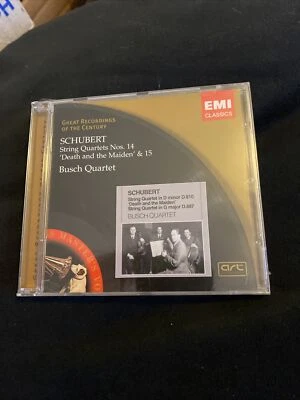 Busch Quartet String Quartets Nos. 14 and 15 (Busch Quartet) CD NEW Foto 1 de 2
