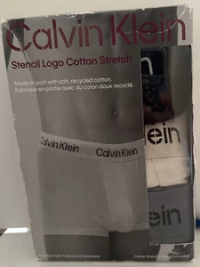 Calvin Klein Underwear Men -Low Rise -3 Pack -Cotton Stretch NEW SIZE XL - - Picture 1 of 9