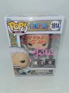 #1914 Smoker SIGNED BY GREG DULCIE with CHALICE sticker One Piece Animation Funk - Picture 1 of 7