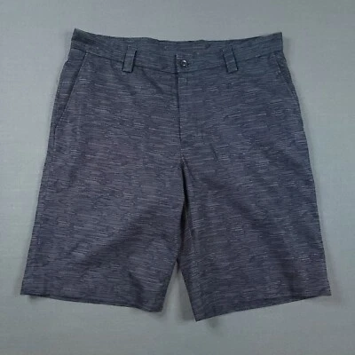 Pantalones Cortos Chinos Slazenger Golf Para Hombre Elásticos 10" Entrepierna Negros Rayas Talla 34 Foto 1 de 4