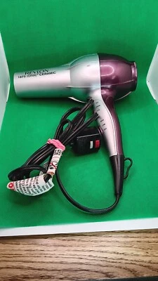 Secador de cabelo de cerâmica iônica Revlon 1875. usado - Imagem 1 de 4