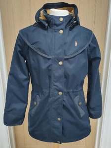 Jack Murphy Kerry Waterproof Coat - Navy Country Coat - Size 12 - Picture 1 of 12