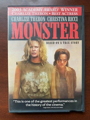 MONSTER dvd widescreen Charlize Theron Christina Ricci USED - Image 1 of 2