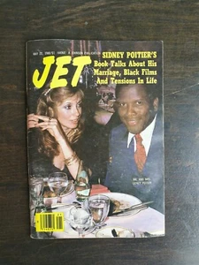 Jet Magazine May 22, 1980 - Mr & Mrs Sidney Potier - No Label - Imagen 1 de 2