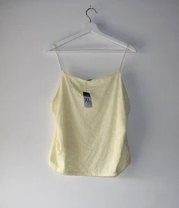 Neues gelbes Trägertop von Primark für Damen | Größe 18 | HS/10 - Bild 1 von 3