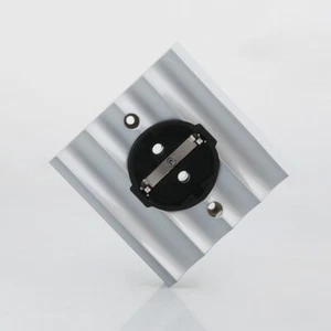 Panel de pared eléctrico Viborg VE02R cobre puro chapado en rodio UE Schuko - Imagen 1 de 8