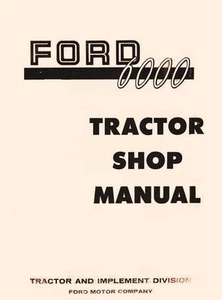 Ford 6000 Series Tractor Shop Service  Manual - Picture 1 of 1