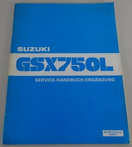 Manual De Taller / Suplemento Suzuki GSX 750 LT / GSX 750 LX A Fecha 11/1980 - Imagen 1 de 3