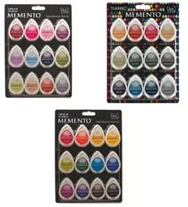 Tsukineko Memento 12 Piece Set Gum Drops, Snow Cones Or Sorbet Scoop - Picture 1 of 9