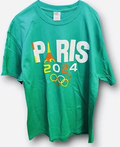 Paris 2024 Olympics Swimming/Qualifying Tee T Shirt RAEKWON NOEL Team Guyana L - Picture 1 of 5