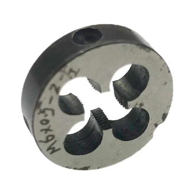 M6mm x 0.5mm Die Metric HSS Left Hand Die thread Pitch Threading M6 x 0.5 - Image 1 of 4