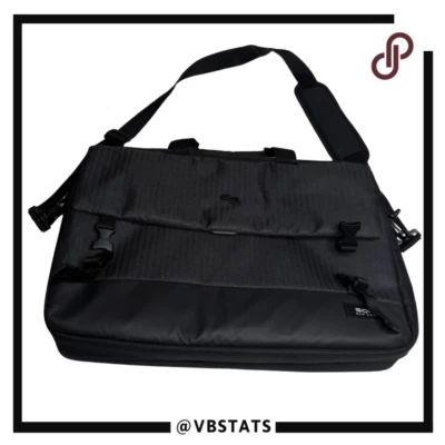 Solo New York Men's GRV330-4 Notch Laptop Detachable Strap Briefcase Black - Image 1 of 4