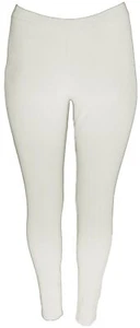 Neue cremefarbene Damenhose Stretch-Kontur Smart uni Büro Freizeit schmale Passform  - Bild 1 von 2