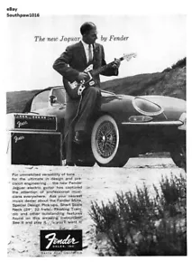 Classic 1962 Fender "Jaguar" Guitar Reproduction Print Advertisement. - Bild 1 von 1