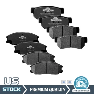 Juego de pastillas de freno de cerámica de disco delanteras y traseras para Hyundai Santa Fe XG300 XG350 Foto 1 de 4