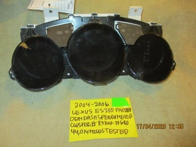Velocímetro de tablero de fábrica Lexus Es330 2004-2006 44 k probado envío gratuito Foto 1 de 4