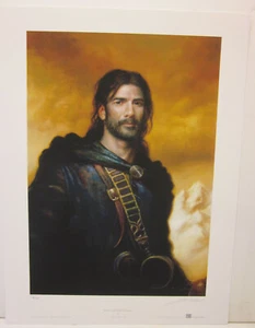 Boromir Im Seegebirge Donatao Giancola signiert + nummerierter Druck 18/1000. - Bild 1 von 1